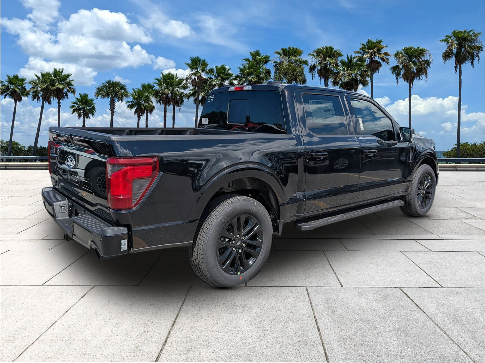 New 2026 Agate Black Metallic Ford XLT image 7
