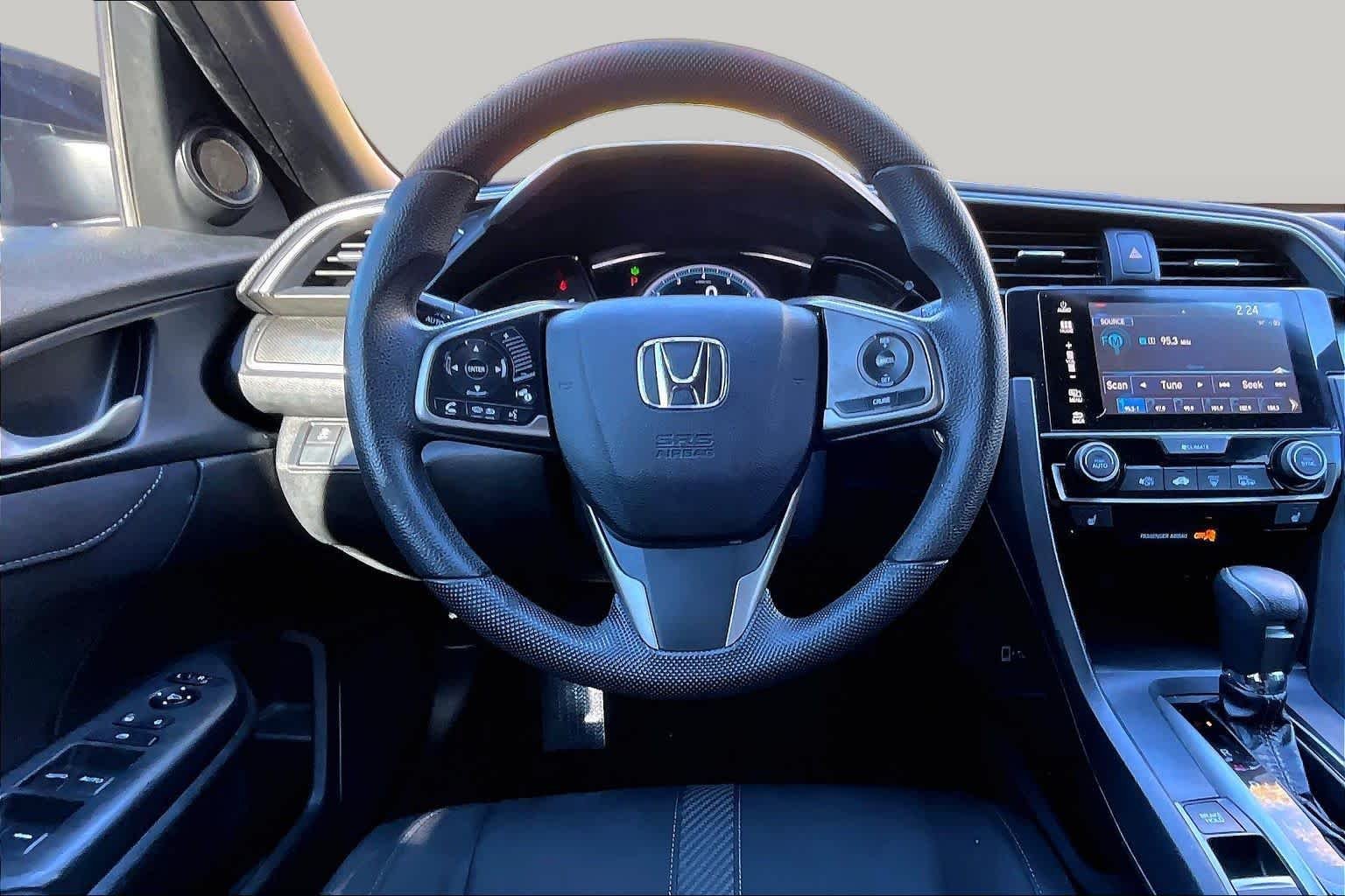 Used 2018 Crystal Black Pearl Honda EX image 6