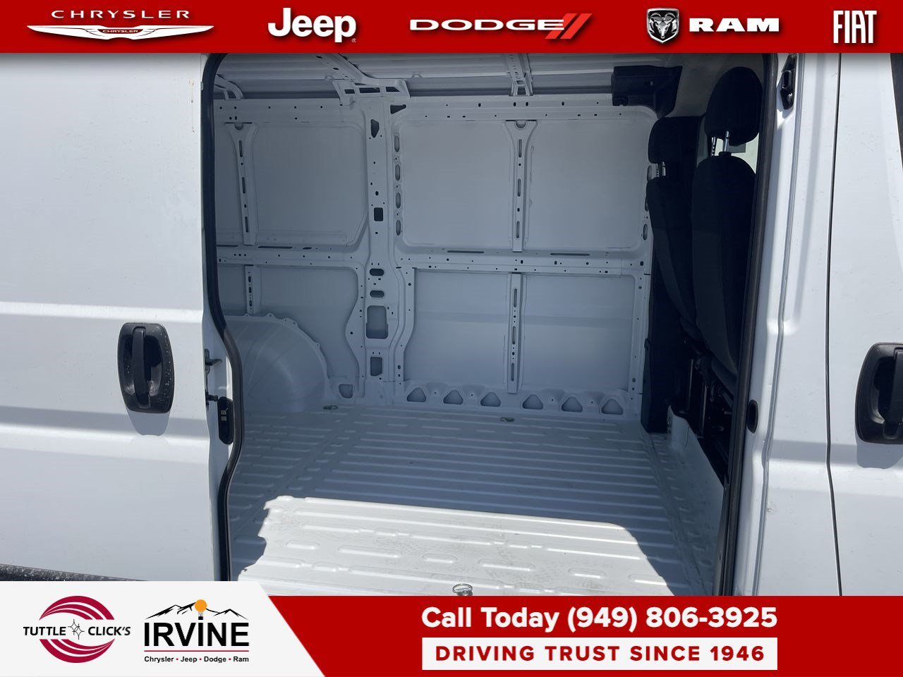 New 2026 Bright White Clear-Coat Exterior Paint RAM Tradesman image 18