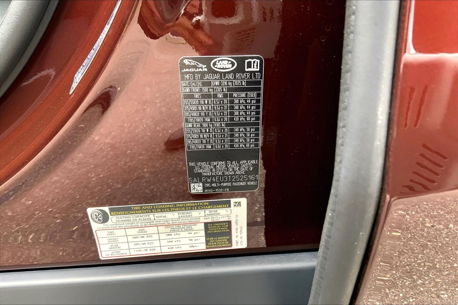 New 2026 Sedona Red Land Rover Gemini Edition image 18