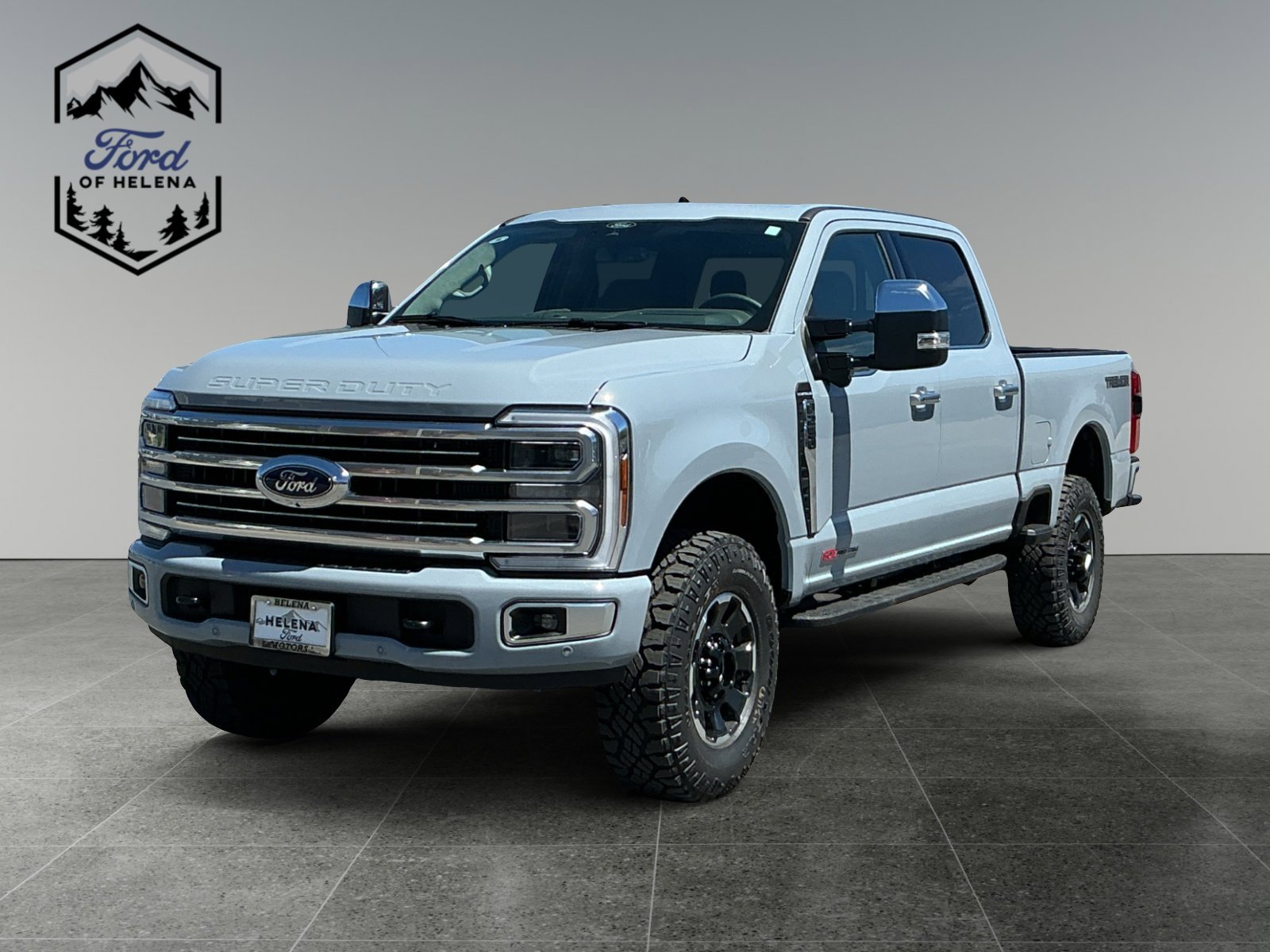 New 2026 Glacier Gray Metallic Tri-Coat Ford F-250® Platinum® image 1