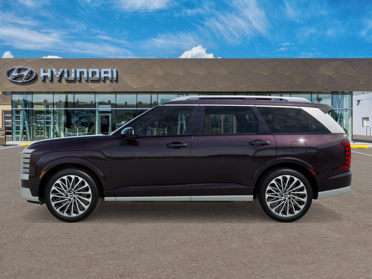 New 2027 Galaxy Maroon Pearl Hyundai Calligraphy image 3