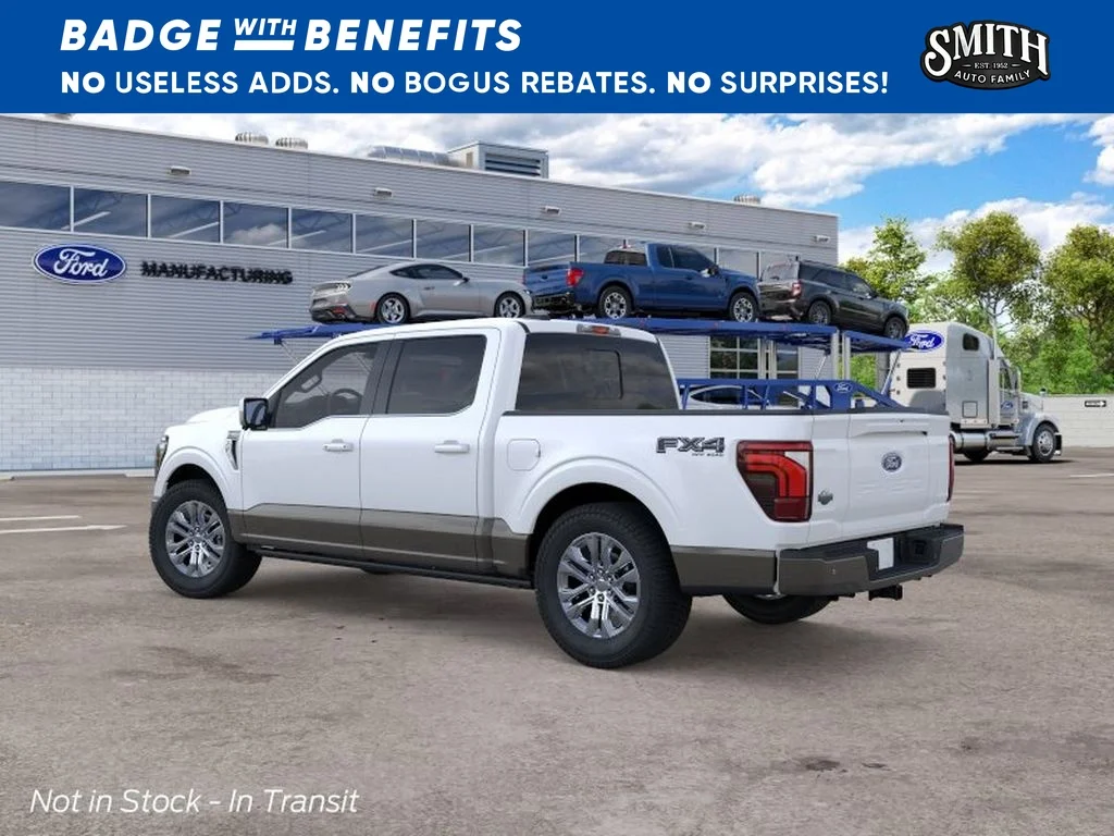 New 2026 Star White Metallic Tri-Coat Ford King Ranch® image 5