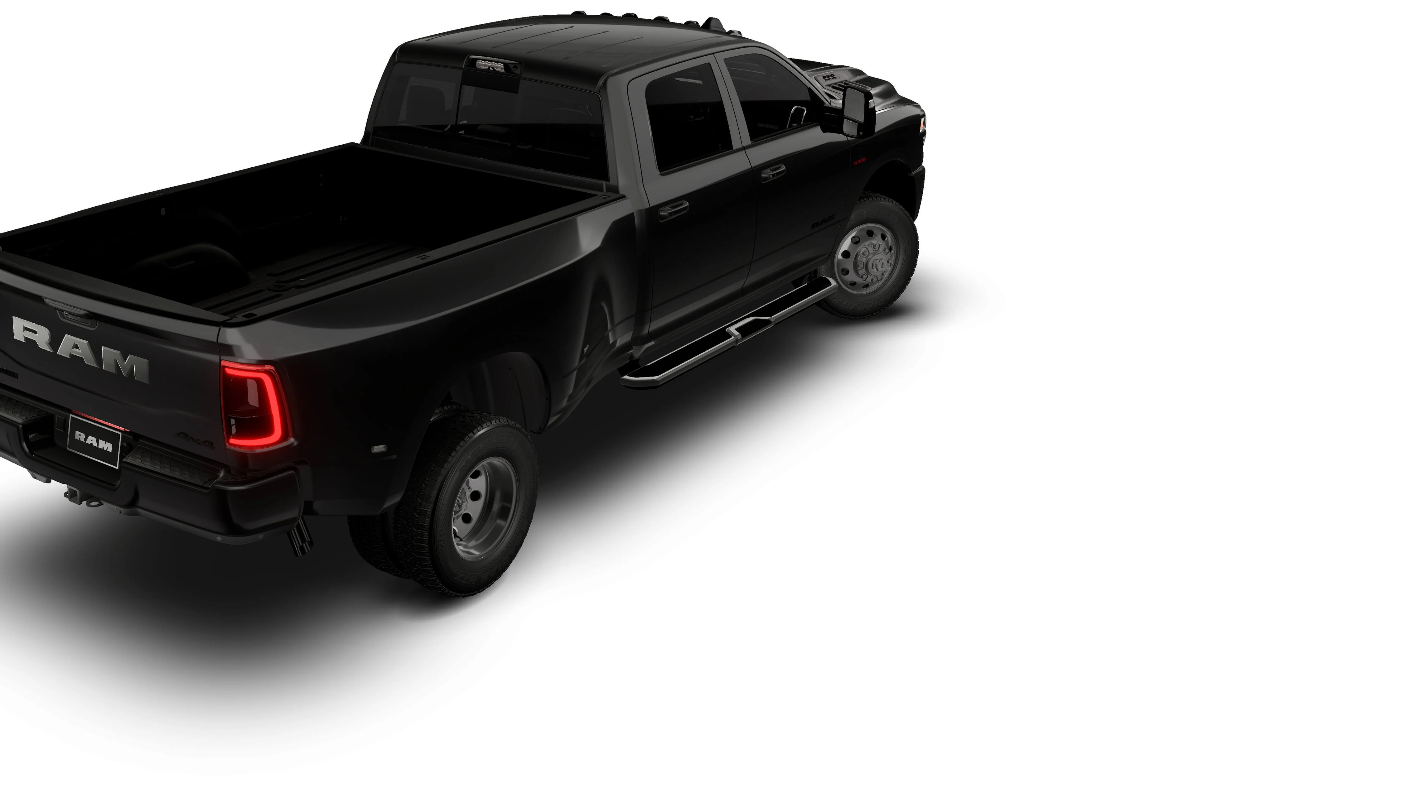 New 2026 Diamond Black Crystal Pearl-Coat Exterior Paint RAM Laramie image 14