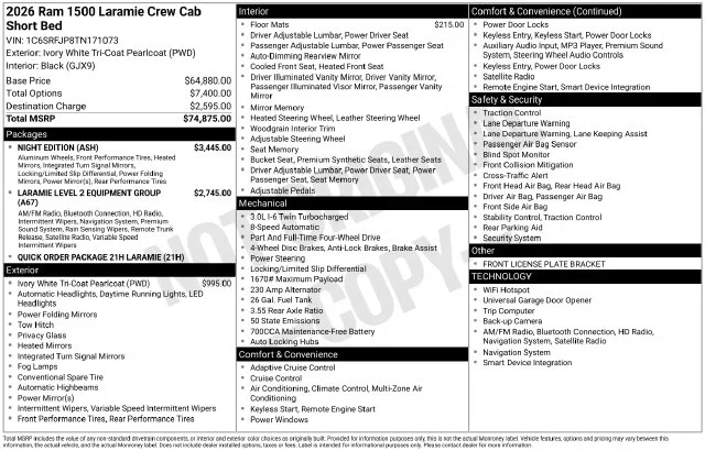 2026 RAM 1500 Laramie - Photo 30