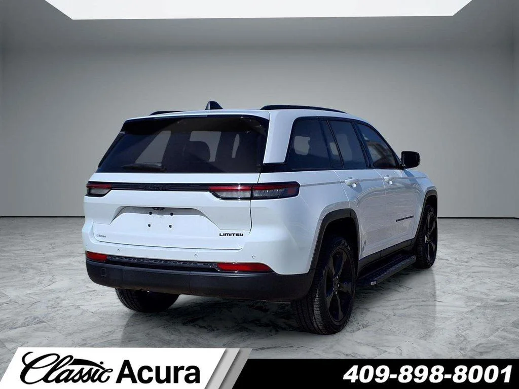 Used 2025 Bright White Clearcoat Jeep Limited 4x2 image 6