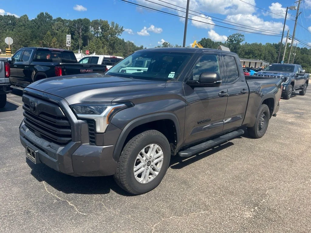 Used 2023 Magnetic Gray Metallic Toyota SR5 image 1