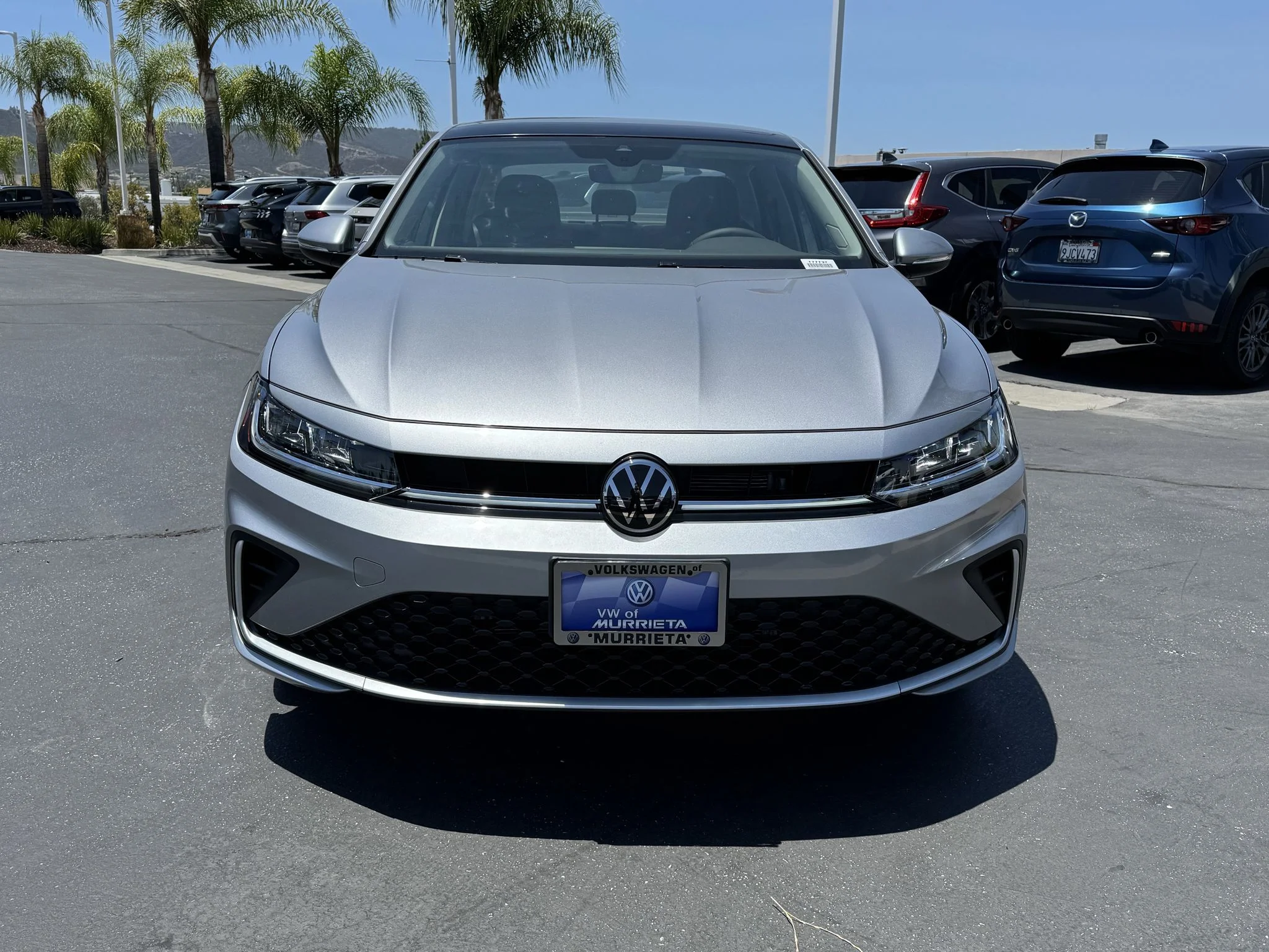 New 2026 Pyrite Silver Metallic Volkswagen SEL image 3