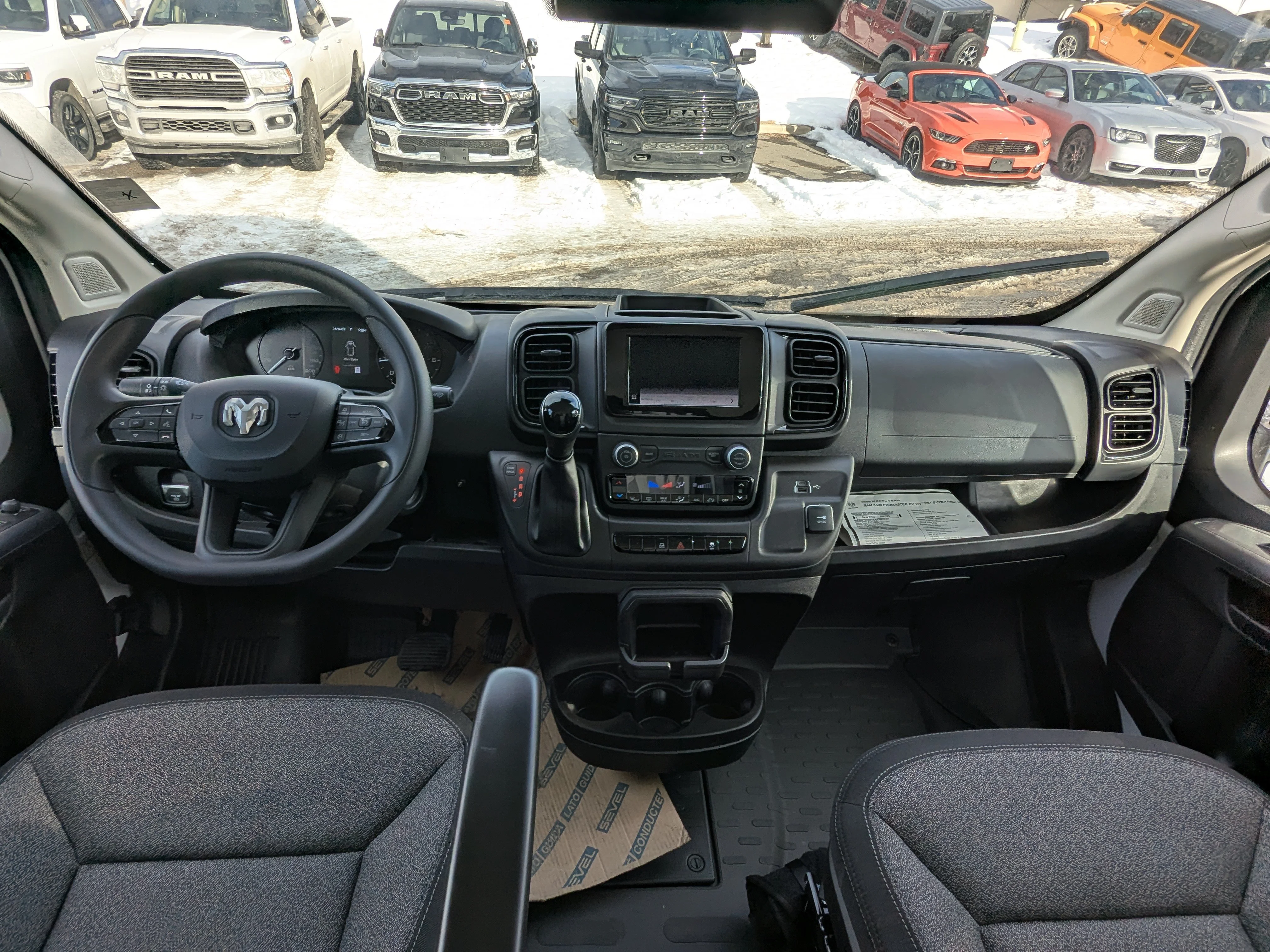 New 2026 Bright White Ram Tradesman * - Super High Roof - Cargo Partition - Adaptive Cruise - Remote Start & More! image 23