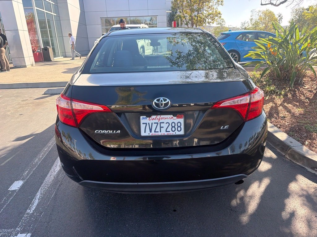 Used 2017 Black Sand Pearl Toyota LE image 3