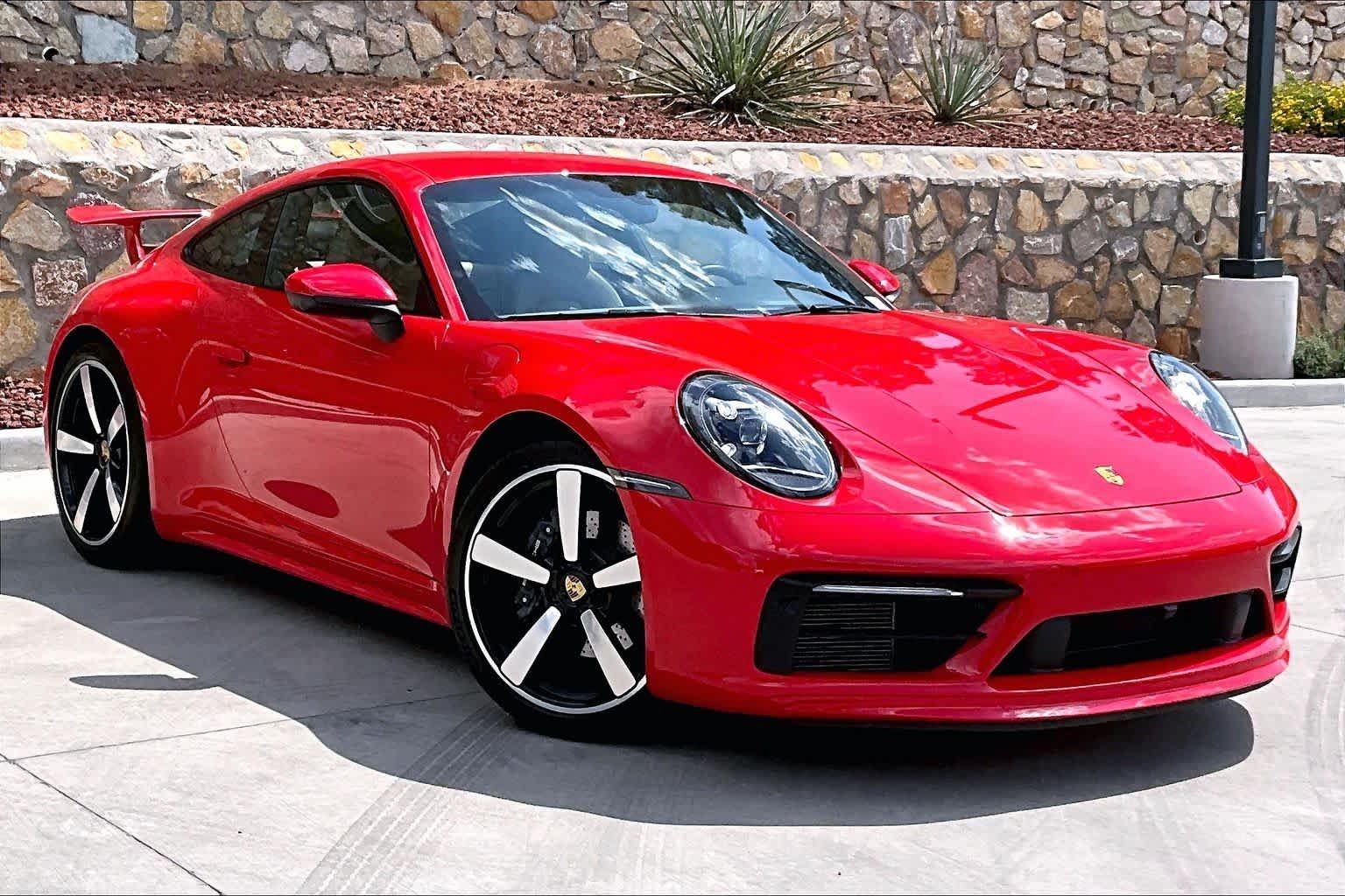 Certified Used 2023 Guards Red Porsche Carrera image 9