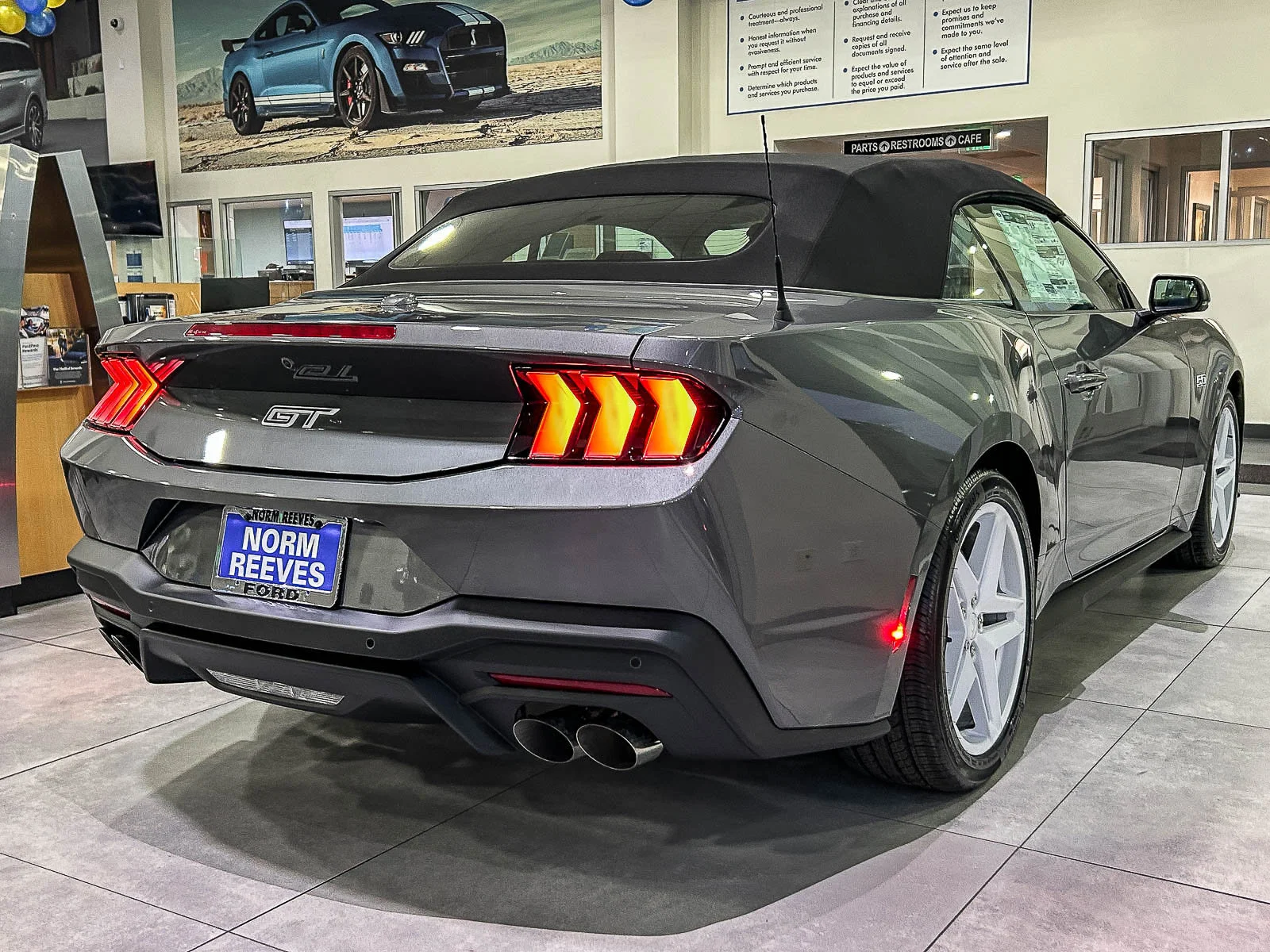 New 2026 Carbonized Gray Metallic Ford GT Premium Convertible image 6