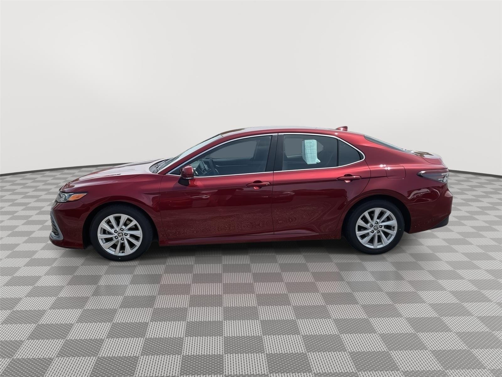 Certified Used 2021 Ruby Flare Pearl Toyota LE image 21