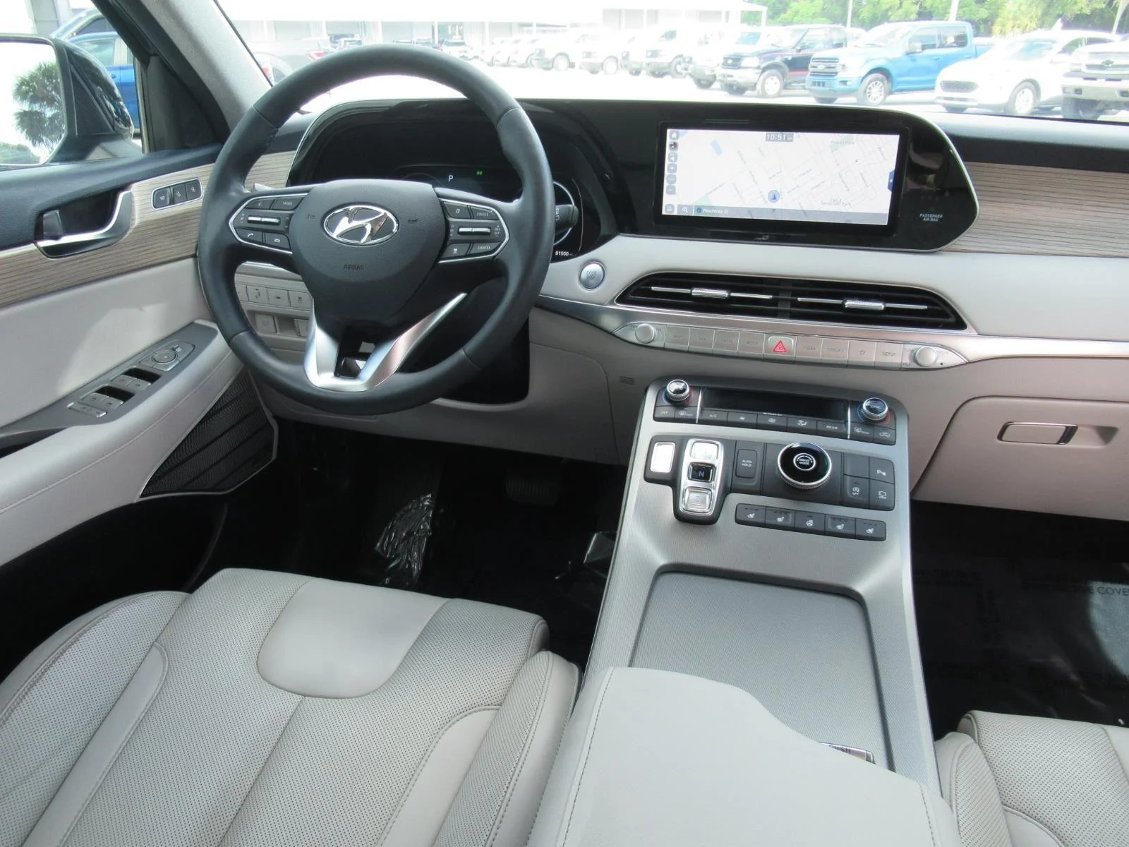 Used 2021 Blue Hyundai Limited image 13