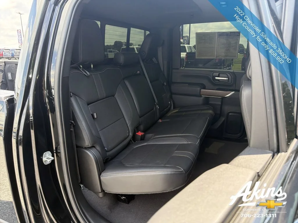 Used 2022 Black Chevrolet High Country DRW image 20