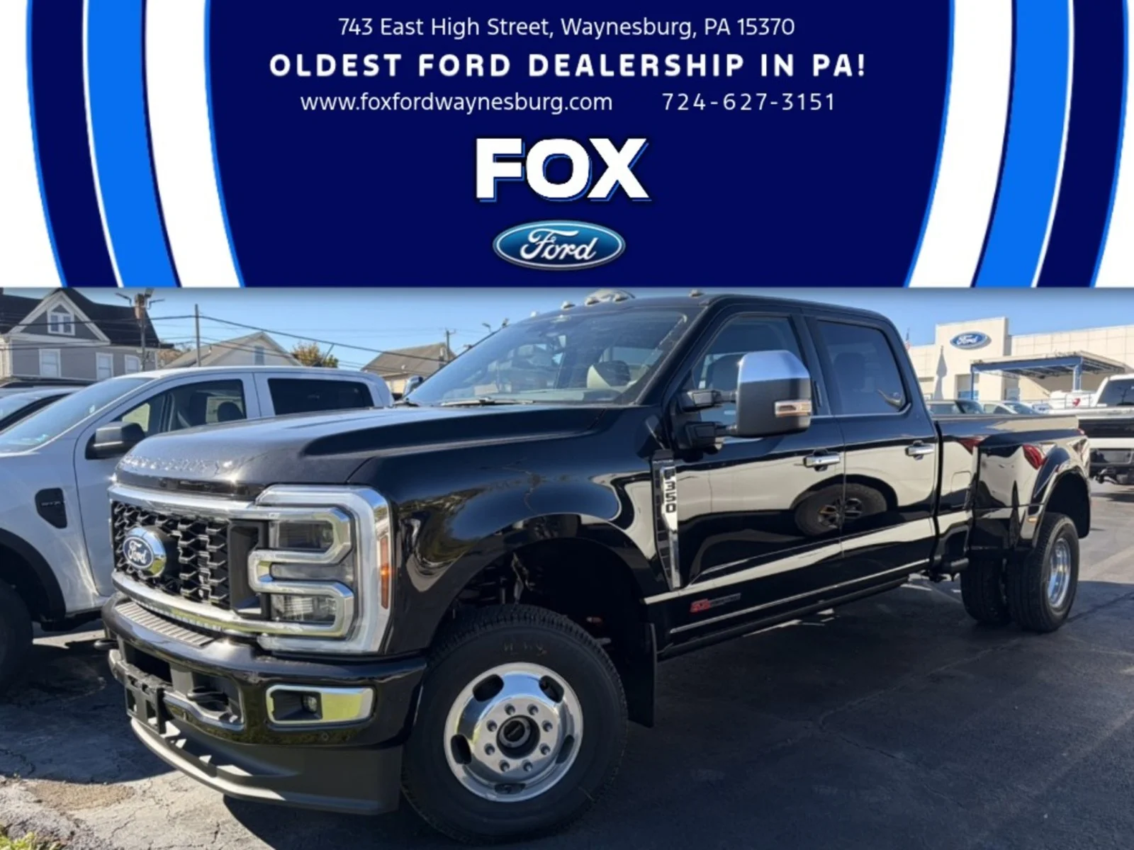 New 2027 Agate Black Metallic Ford F-350® Platinum® image 1