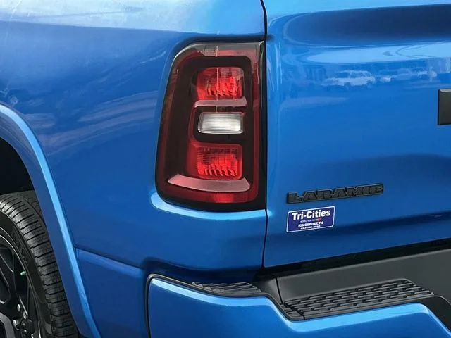 New 2026 Hydro Blue Pearl-Coat Exterior Paint RAM Laramie image 6