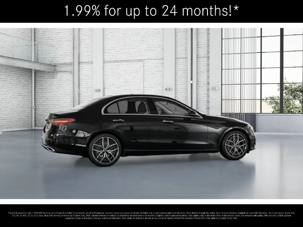 New 2026 Black Mercedes-Benz C 300 image 60