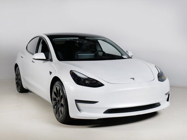 Used 2023 Pearl White Multi-Coat Tesla Base image 10