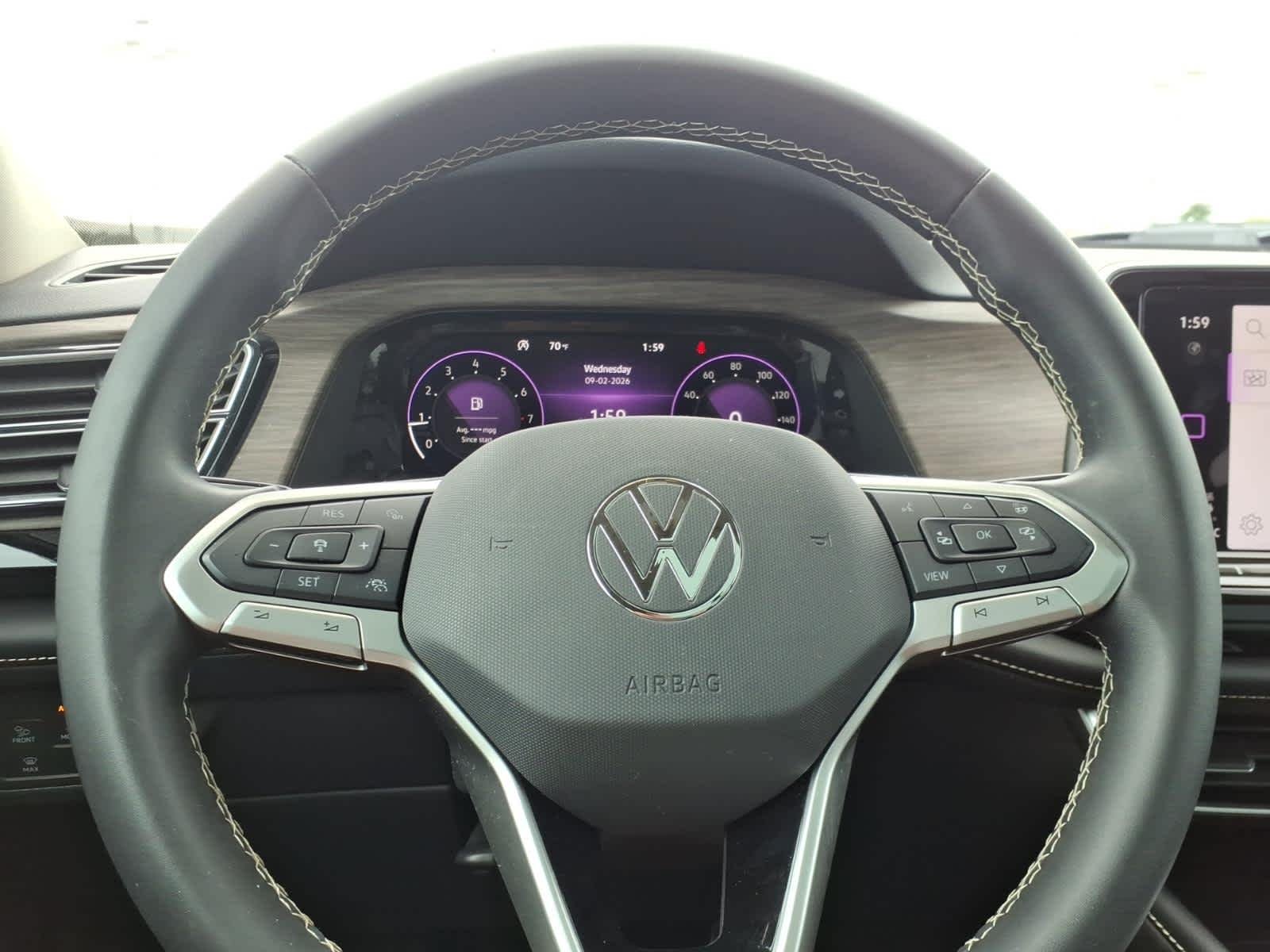 Certified Used 2024 Deep Black Pearl Volkswagen 2.0T SEL image 24