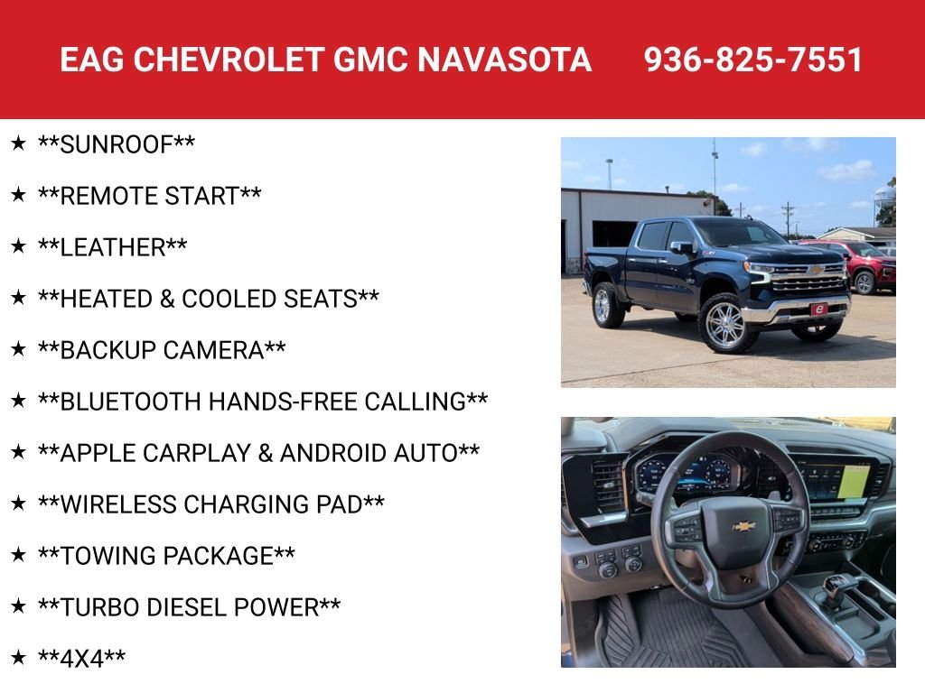 Used 2022 Blue Chevrolet LTZ image 4