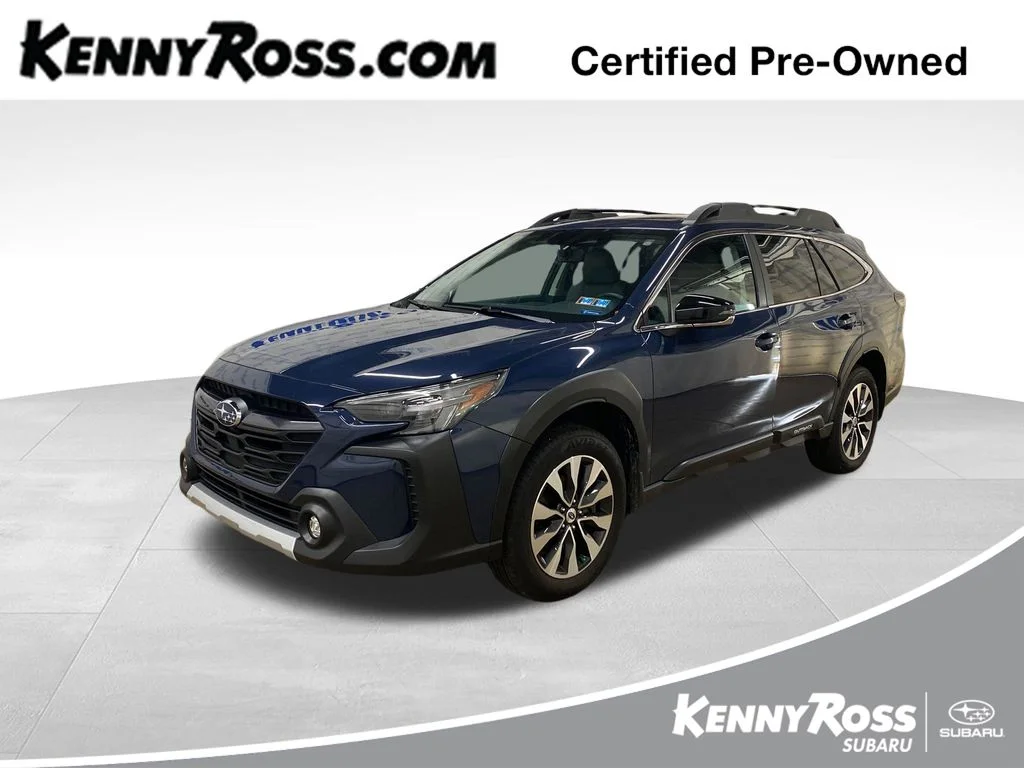 Certified Used 2024 Blue Subaru Limited image 1