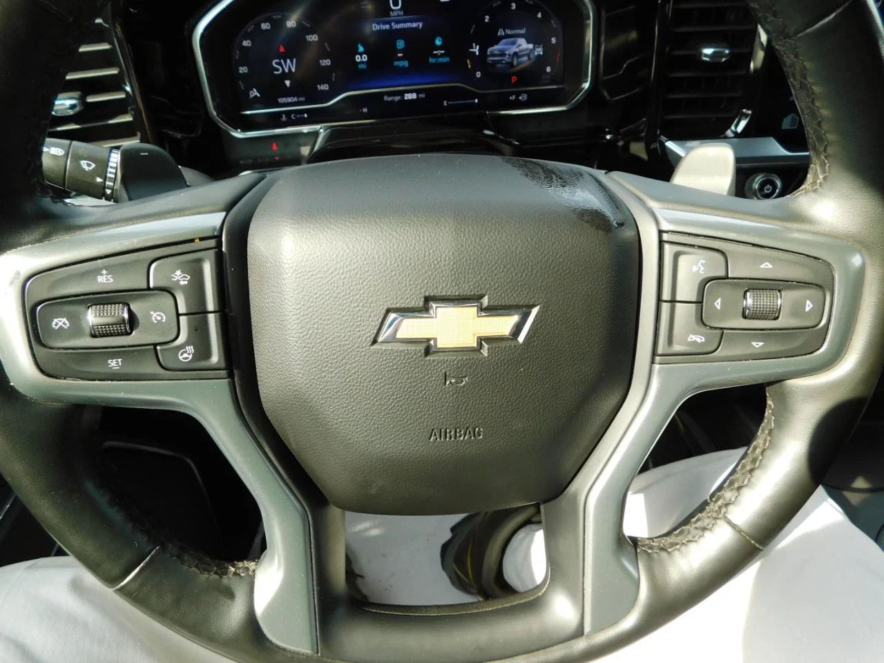 Used 2023 Silver Chevrolet 4WD CREW CAB 147 in LTZ image 38