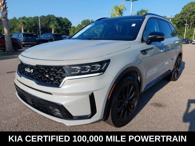 Used 2022 Gray Kia SX-Prestige image 1