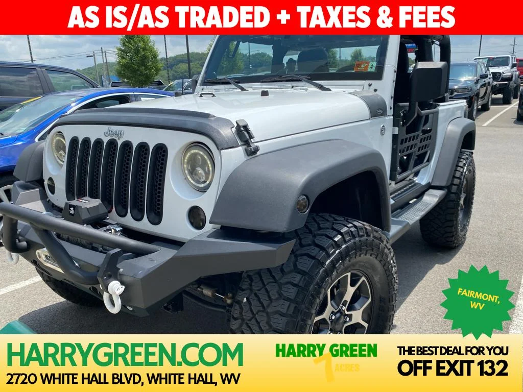 Used 2014 Bright White Clearcoat Jeep Sport image 1