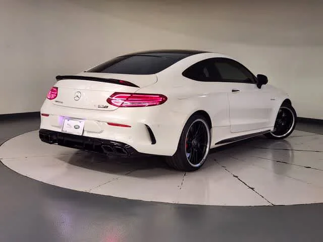 Used 2023 MANUFAKTUR Diamond White Metallic Mercedes-Benz AMG® C 63 S image 3