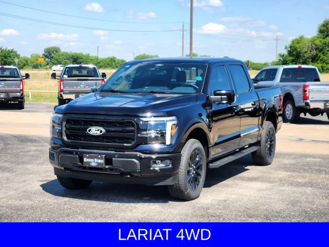 New 2026 Agate Black Metallic Ford Lariat® image 3