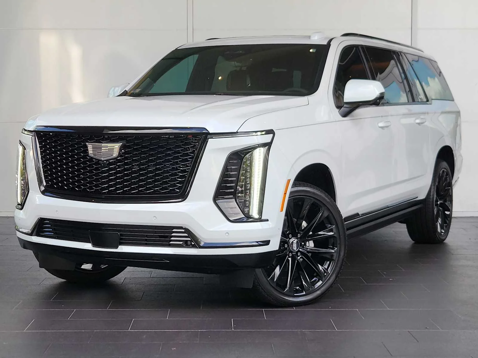 New 2026 Vibrant White Tricoat Cadillac Platinum Sport image 1