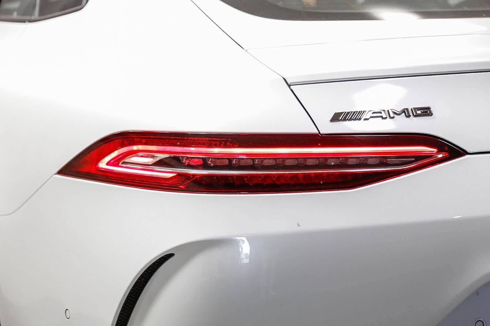 New 2026 MANUFAKTUR Moonlight White Metallic Mercedes-Benz AMG® GT 53 4-Door Coupe image 9