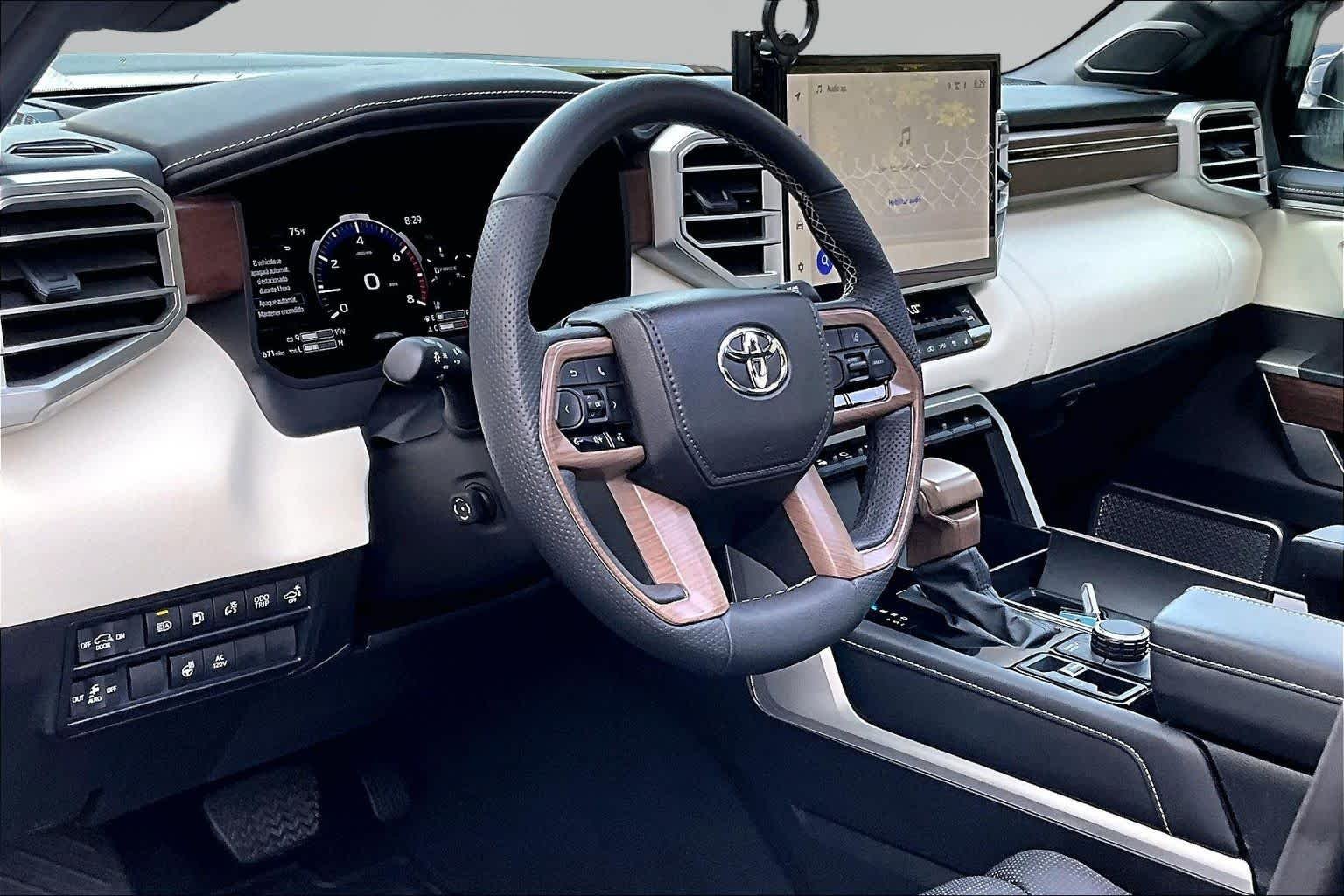 Used 2025 Midnight Black Metallic Toyota Capstone image 18