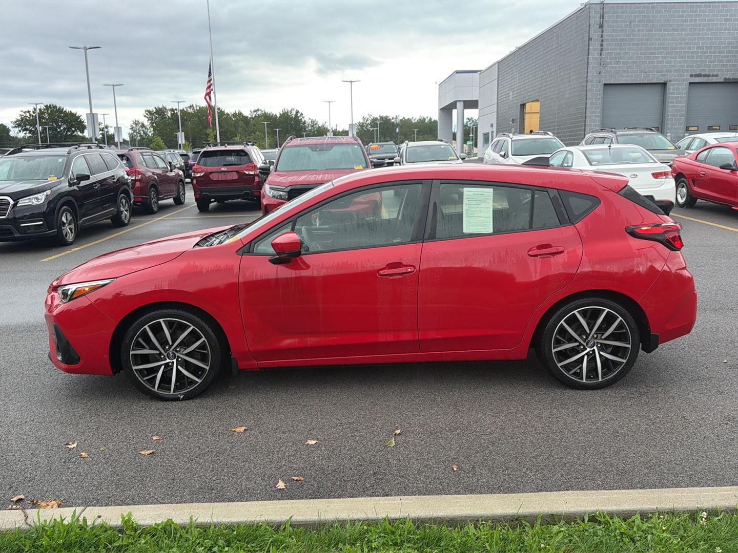 Used 2024 Pure Red Subaru Sport image 7
