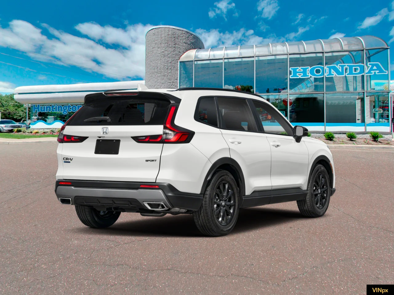 New 2027 Platinum White Pearl Honda Sport image 2