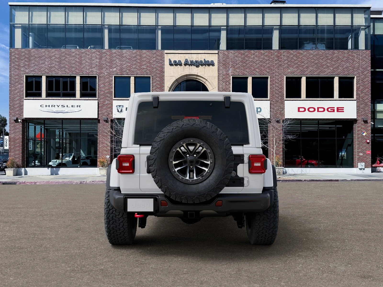 New 2027 Bright White Clear-Coat Paint Jeep Rubicon image 33