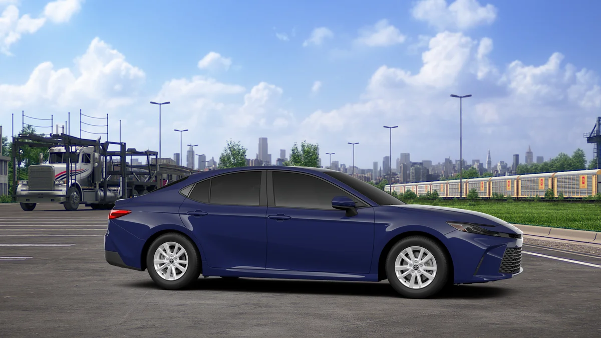 New 2026 Reservoir Blue Toyota LE image 13