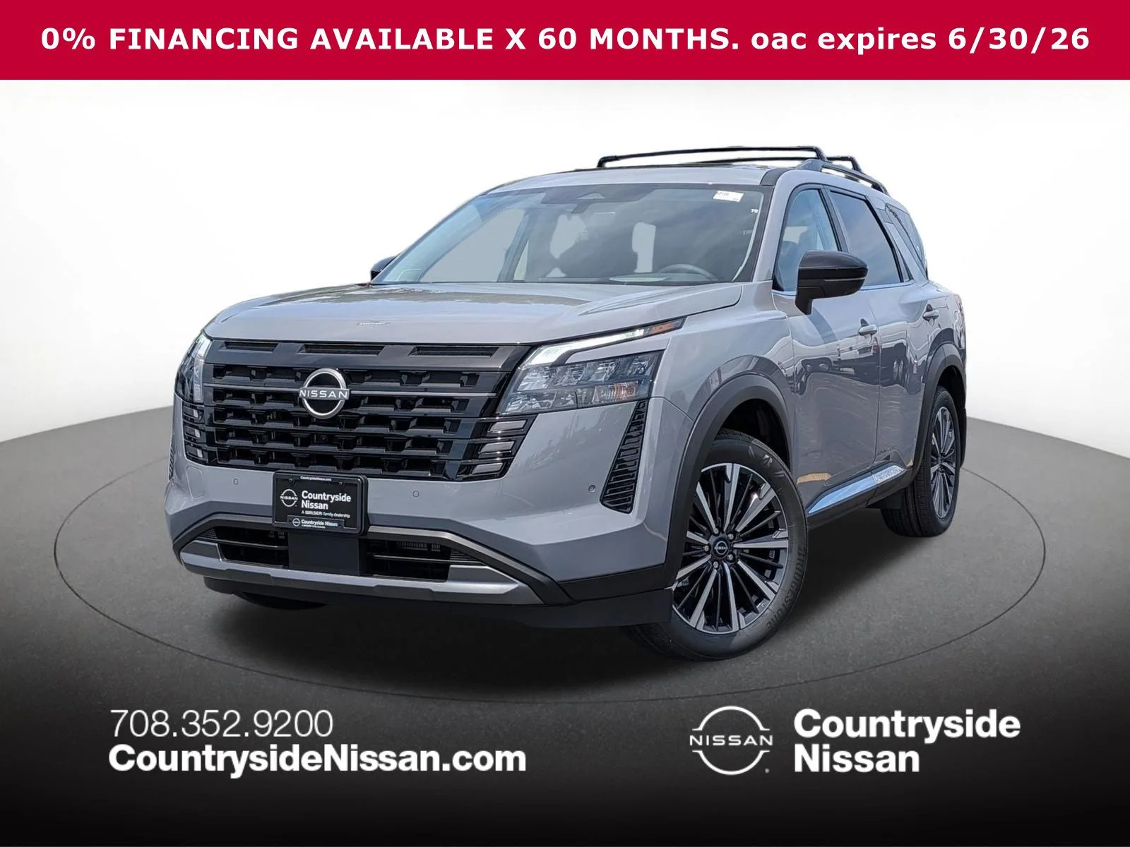 New 2026 Boulder Gray Pearl Nissan Platinum image 1