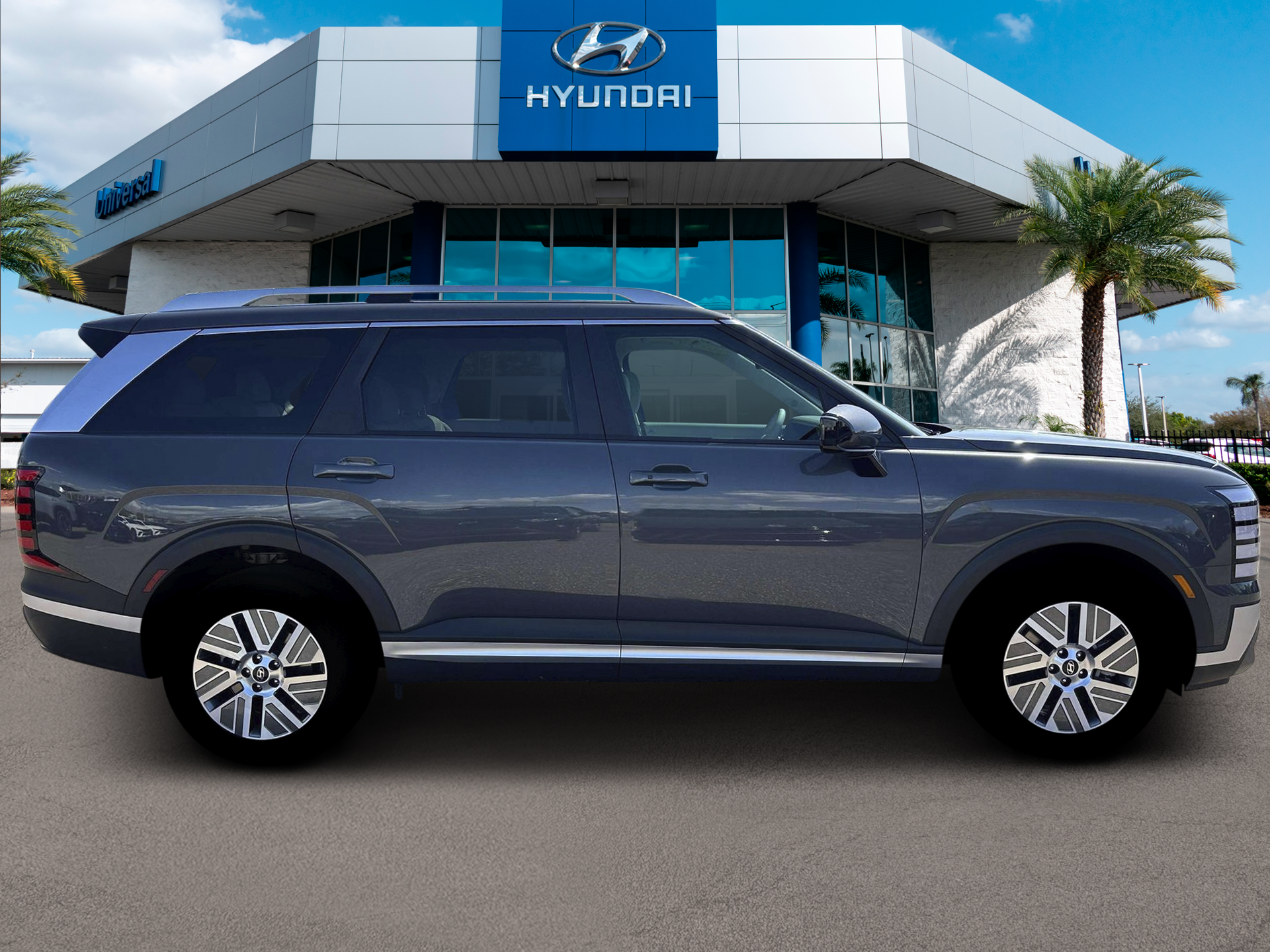 New 2026 Gray Hyundai Blue SEL 8P image 8