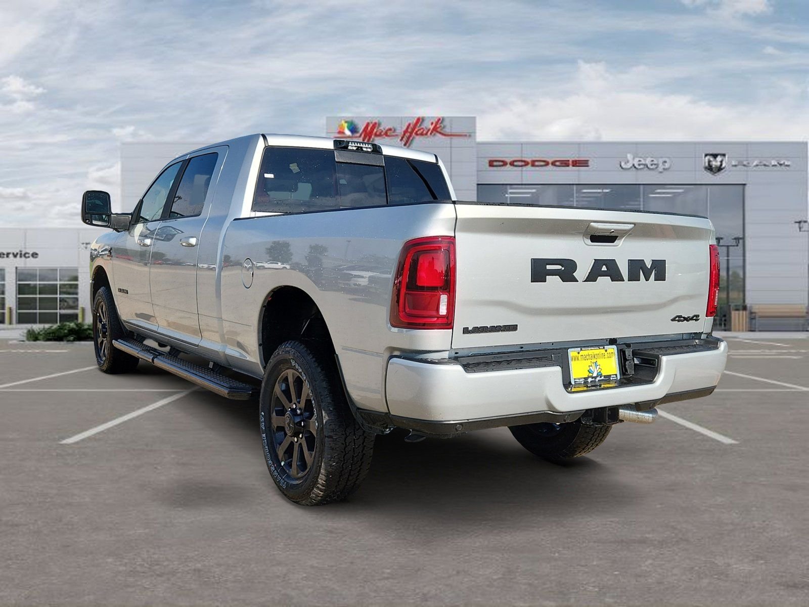 New 2026 Silver-Zynith Exterior Paint RAM Laramie image 3