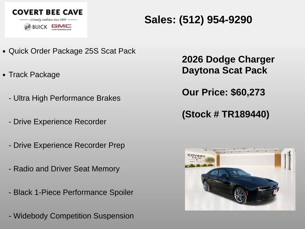 New 2026 Diamond Black Crystal Pearlcoat Dodge R/T Scat Pack image 8