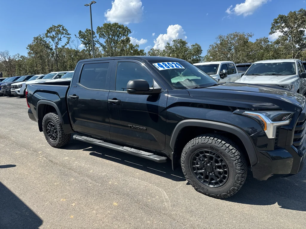 Used 2025 Midnight Black Metallic Toyota SR5 image 4
