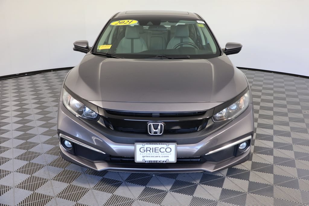 Used 2021 Modern Steel Metallic Honda EX image 7