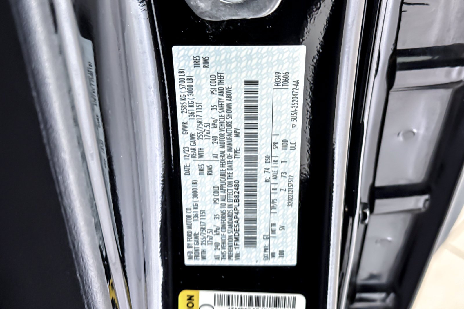 Certified Used 2023 Shadow Black Ford Big Bend image 30