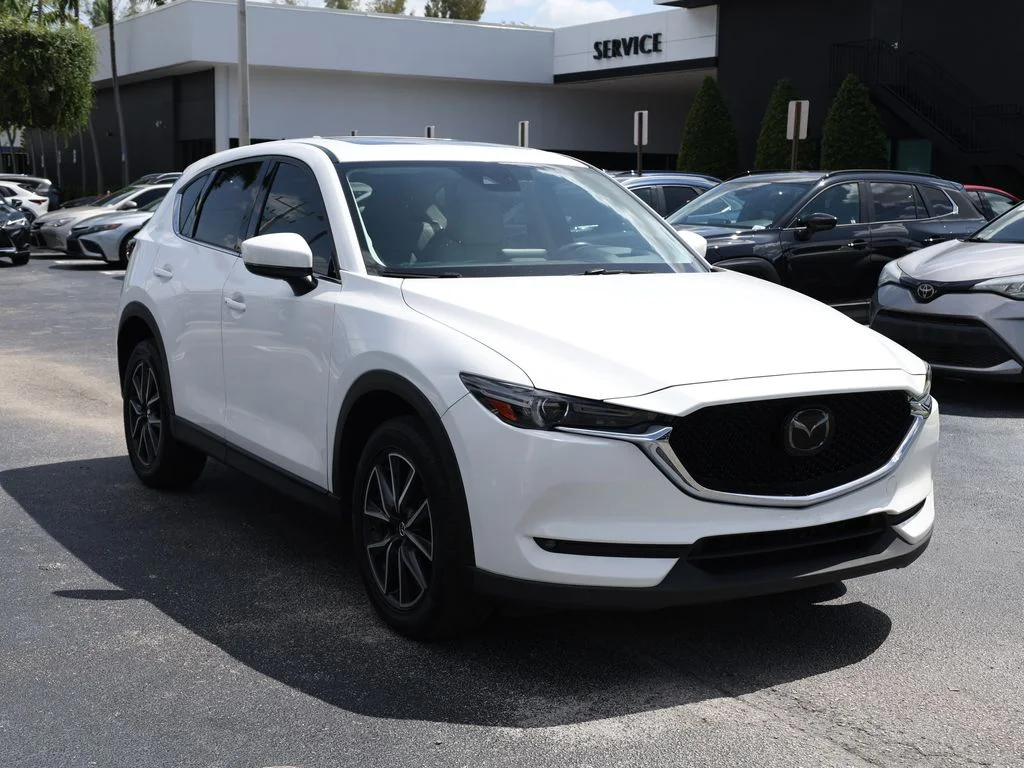 Used 2018 Mazda CX-5 Grand Touring with VIN JM3KFBDM7J0402641 for sale in Doral, FL