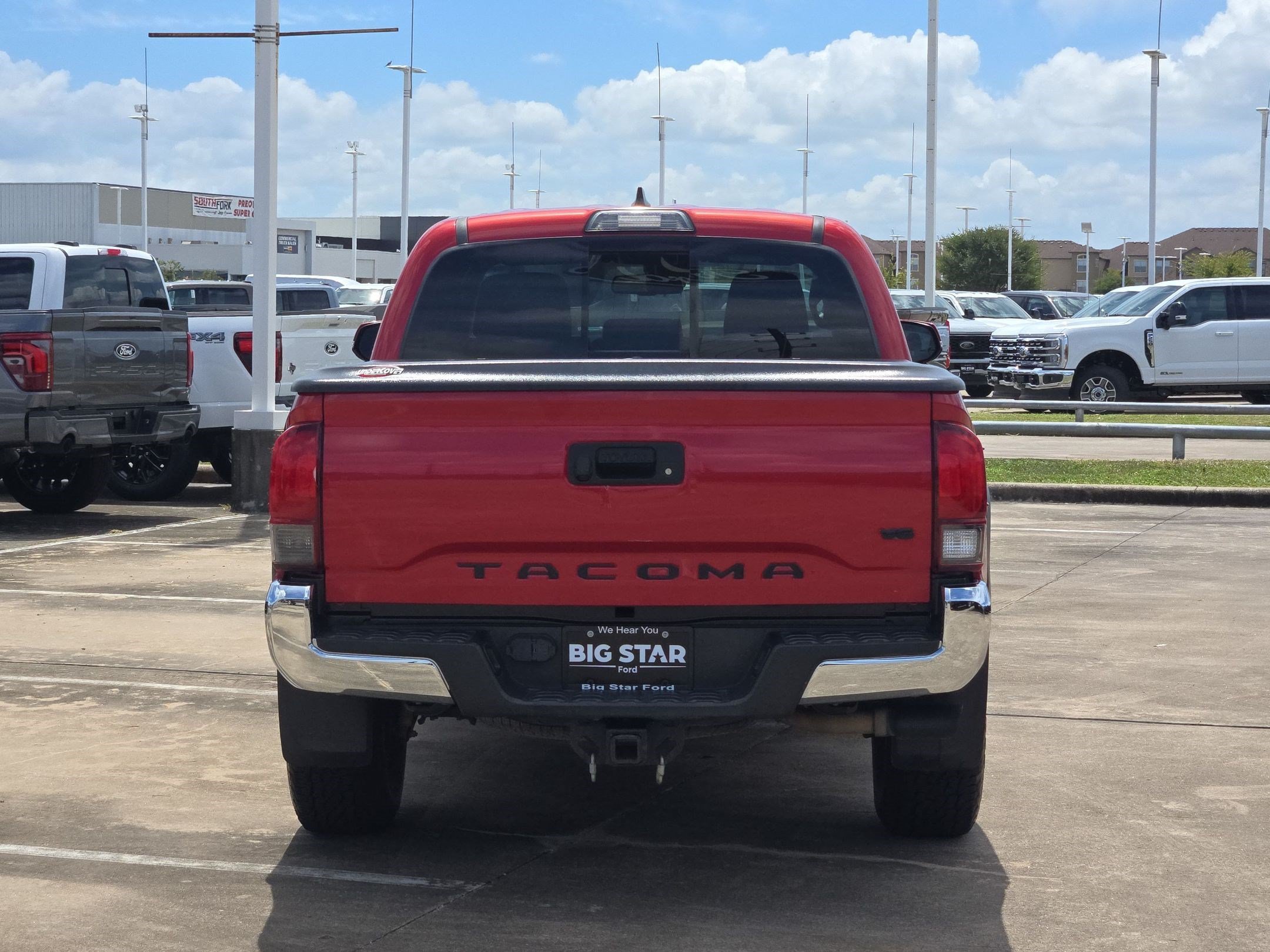 Used 2019 Barcelona Red Metallic Toyota TRD Off-Road image 4