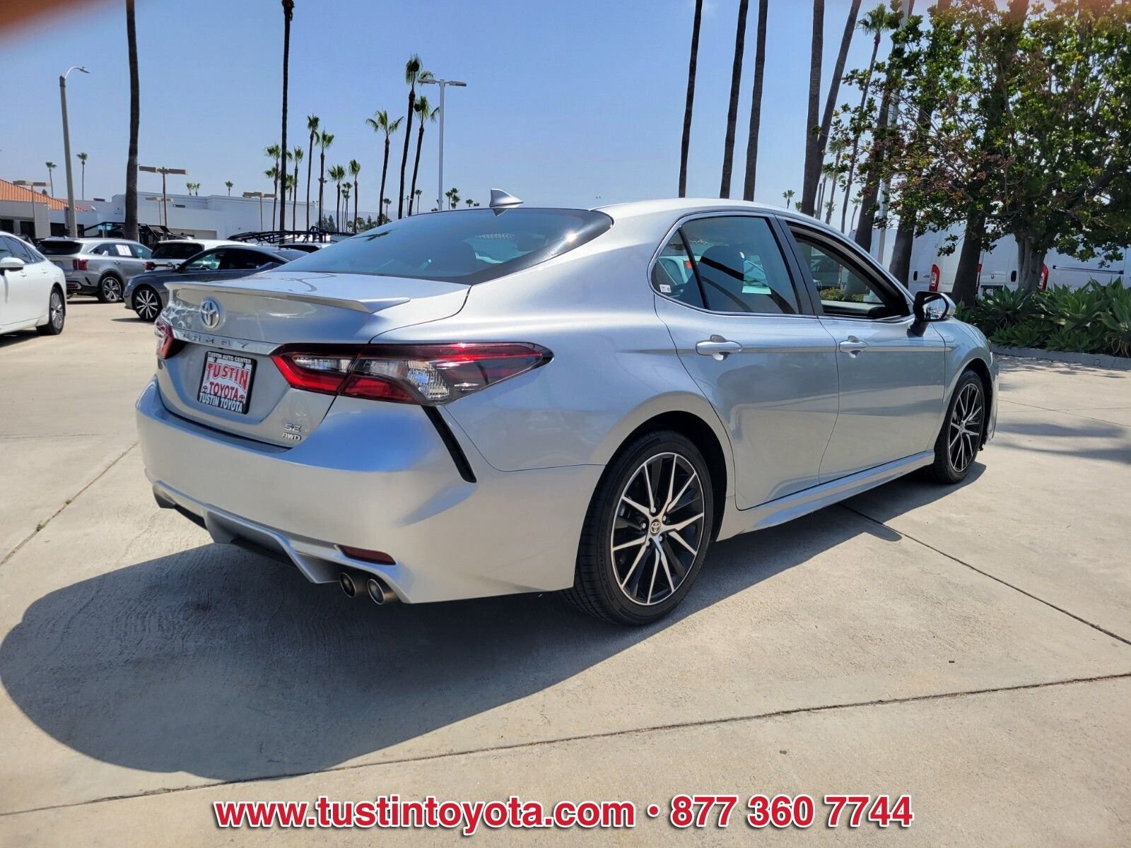 Certified Used 2024 Silver Toyota SE image 4