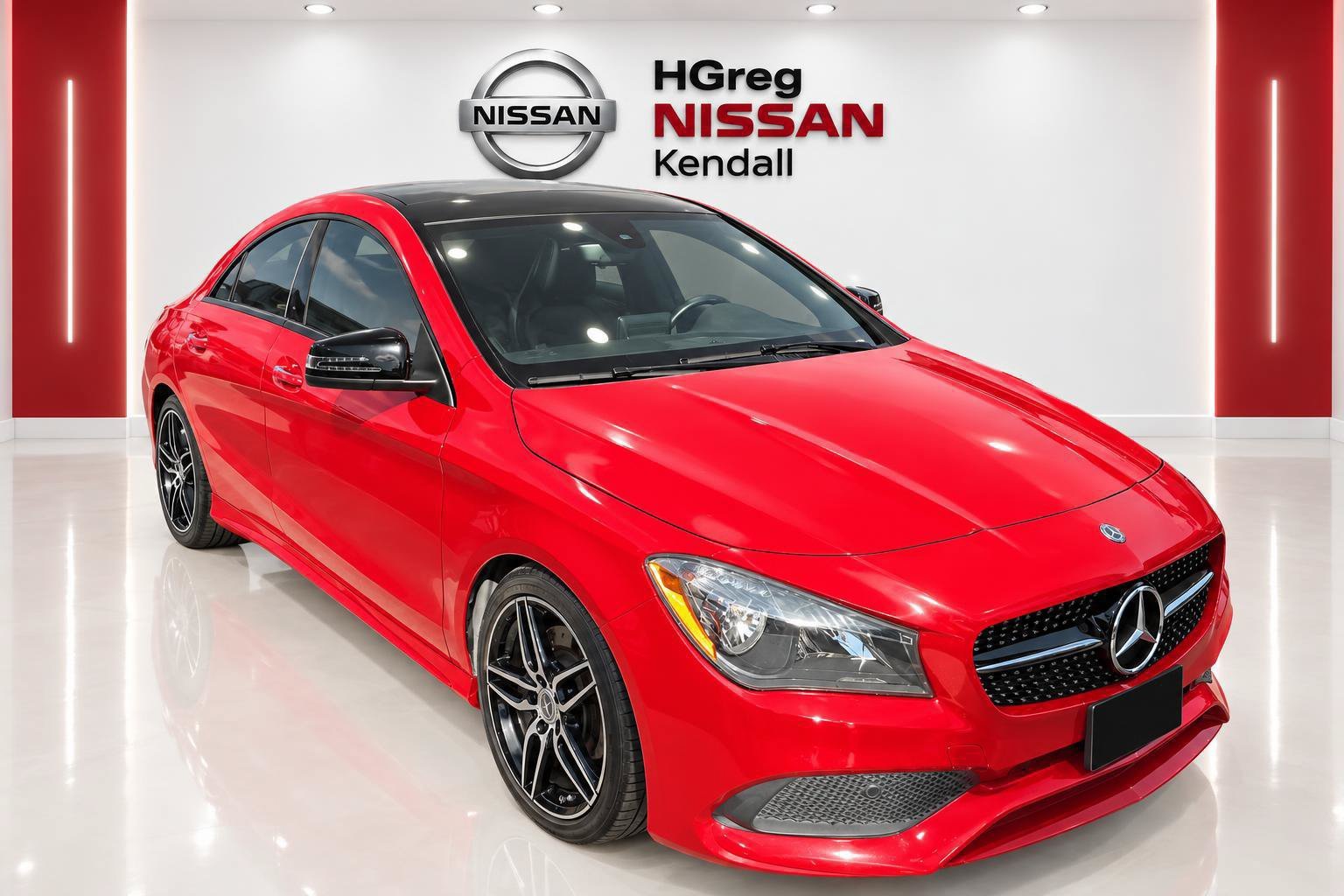 Used 2018 Red Mercedes-Benz CLA 250 image 3