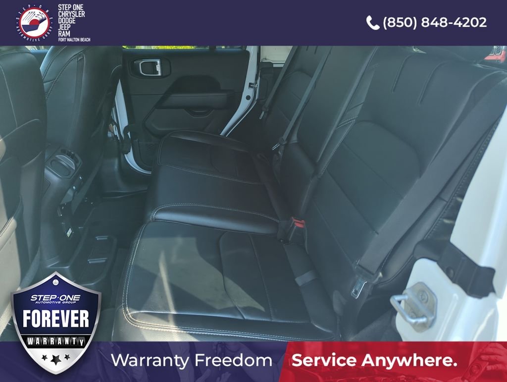 Used 2022 White Jeep Unlimited Sahara 4xe image 27